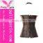 faux leather overbust Waist Training Sexy corset