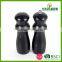 2016 black bamboo salt and pepper mill OEM factory China