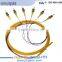 fiber optic 6/12 cores fan-out or Flat Ribbon pigtail