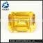  new products octagon shape yellow bulk lab created corundum price