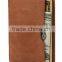 Oem Simple Genuine Vintage Leather Slim money clip RFID Card Holder