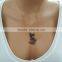 Rose Gold Plated 925K Sterling Silver Charm Pendant Necklace Fashion Designer Necklace Bird Necklace