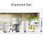 China supplier Diamond design OEM 12-Cup Programmable Coffee machine