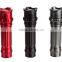 240 Lumens Aluminum Material Led Flashlight Zoom Focus Noiseless Design Hunting Torch Light Led Torch Flashlight