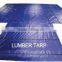 Super Light 14oz Lumber Tarp 24'x27' (8' Drop) Super Light Flatbed Trailer Tarps