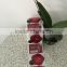 Hot sale high quality good design rolling paper material red wine stickers printing self-adhesive labels