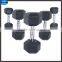 Rubber dumbbell set,cheap dumbbell for sale,rubber coated hex dumbbell