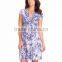 Summer Sexy Two Pieces Maternity Dress with Printing
