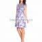 Summer Sexy Two Pieces Maternity Dress with Printing