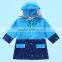 high quality environmental kids EVA plastic raincoats