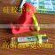 promotional silicone cartoon dog shaped mobile phone base