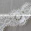 guipure lace in 4cm eyelash lace white flower pattern in white for shirt