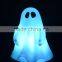 Kids Rechargeable Led Mini halloween lights with button batteries white ghost night light