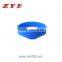 HF RFID cheap & adjustable silicone Wristband