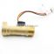 brass flow rate sensor for water and for oil MR-A568-2