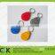 Various color plastic tag NTAG213 keyfob/keyring