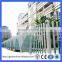 cheap white plastic picket fencing/plastic picket fence for garden ( guangzhou factory)