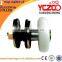 aluminum bathroom doors shower room pulley