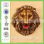 factory custom-made high quality resin lion head sculpture of decoration of houses interior