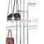 Floor Standing Metal Bag Display Stand With 10 Hooks