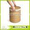 Hand Woven Rattan Laundry Hamper, Natural