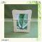 gift fresh style camber shape pine wooden photo frame