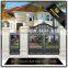 Villa Garden Decorative Powder Coated Luxury Aluminum Metal Garden Fence Gate