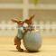 Resin kissing rabbit figurines wedding favors and gifts for guest