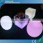 Color changing led rechargeable color cube seat furniture GKC-040RT