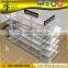 Retail store metal gondola 5 layers cosmetic shop display shelf