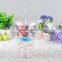 Most popular custom logo colorful plastic cup