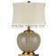 BISINI Antuque Decorative Gilding Ceramic Table Lamp for Hotel