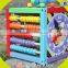 2017 wholesale multi-function toddlers wooden bead activity table new design funny kids wooden bead activity table W11B137