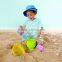 2016 hot Colorful Summer Outdoor sale plastic beach buckets and spades sand beach toys