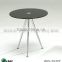 round dining table, modern hotel lobby glass round table