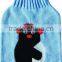 penguin embroidery Hot water bottle cover