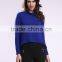 2014 New Arrival Computer Knitting Sweater Design for Ladies Long Sleeve Sweater