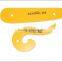 Factory wholesale Garment curve rulers in 1.2mm thick plastic 5pcs in an opp bag flexible #1305S