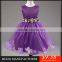 MGOO New Arrival Stock Cheap Price Girls Pageant Dresses 9 Years Old Christmas Dresses With Petal MGG002