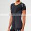 Custom Blank Bodybuilding Dri Fit Running Shirt Polyester Womens Tshirt