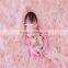 Long hair fur blanket Newborn faux fur layer backdrop Baby posing blanket background Baby blasket stuffer Nest filler props
