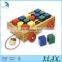 education intelligence cheap wooden montessori material toys for toddler