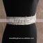 LB0002 Quality fabric best handmade High end designer custom handmade beaded wedding dress belts