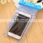 Hand touch transparent high sealing waterproof cell phone bag for phone protect