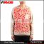 Decorative pattern zipper mens colorful sweatshirt