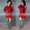 Korea winter long coat wholesale hollow out Knit pullover women sweater KMY1286