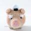 new 2016 pig family plush stuff toy key chain toys for kids