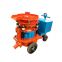 Tunnel linings dry mix concrete pump