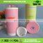 Insulated Thermal Vaccum Glass Double Wall Tumbler Tea Cups With Strainer