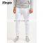 Custom design men polyester cotton white ankle-length tracksuit buttoms pants wholesale